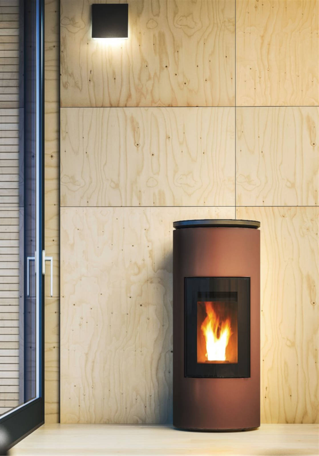 Stufa-a-pellet-Mood-8kW-canalizzabile